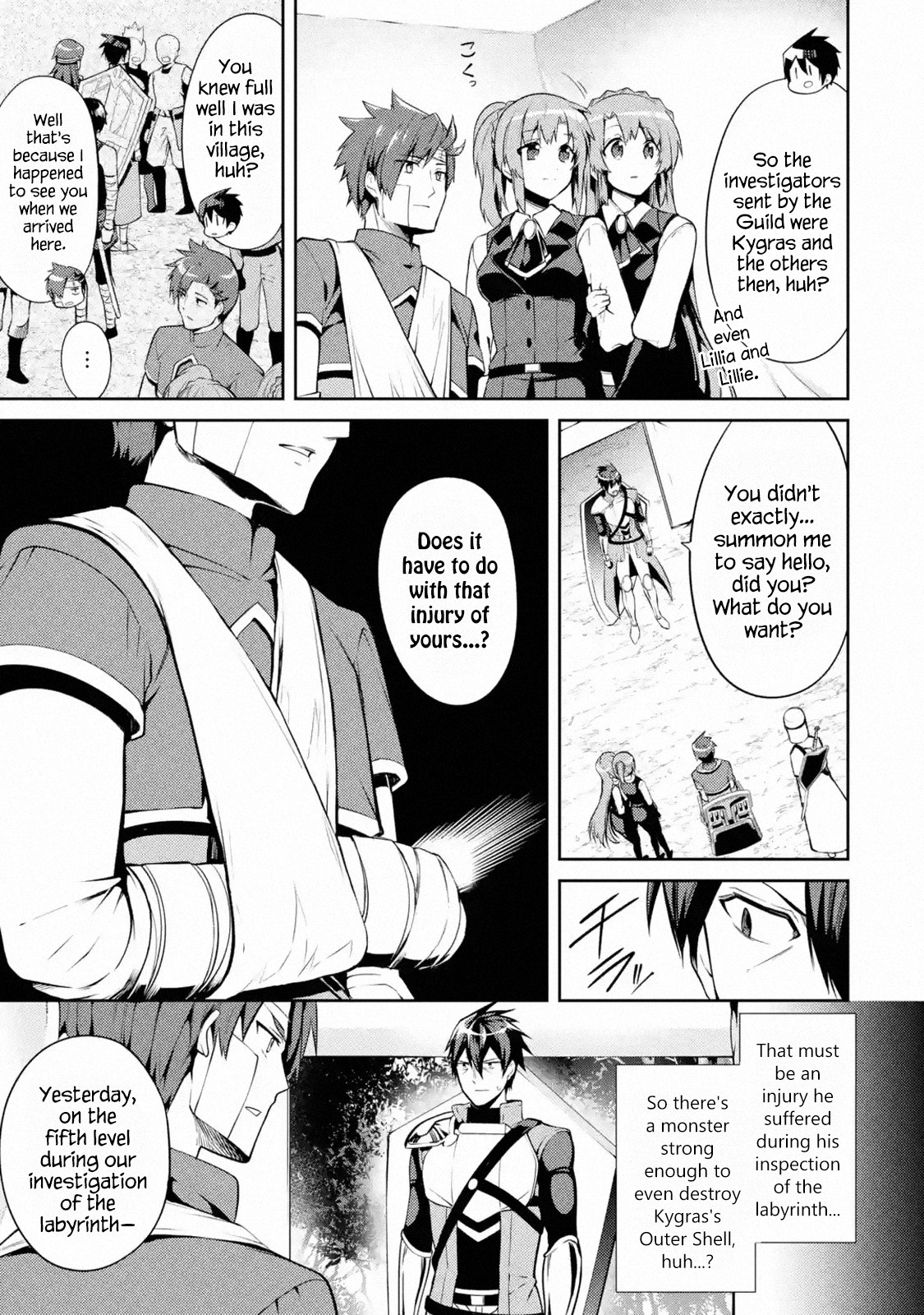 The Labyrinth Raids of the Ultimate Tank ~The Tank Possessing a Rare 9,999 Endurance Skill was Expelled from the Hero Party~ Chapter 9.1 page 3 - Chapter 9.1 - 9.4: For One's Dream (1)