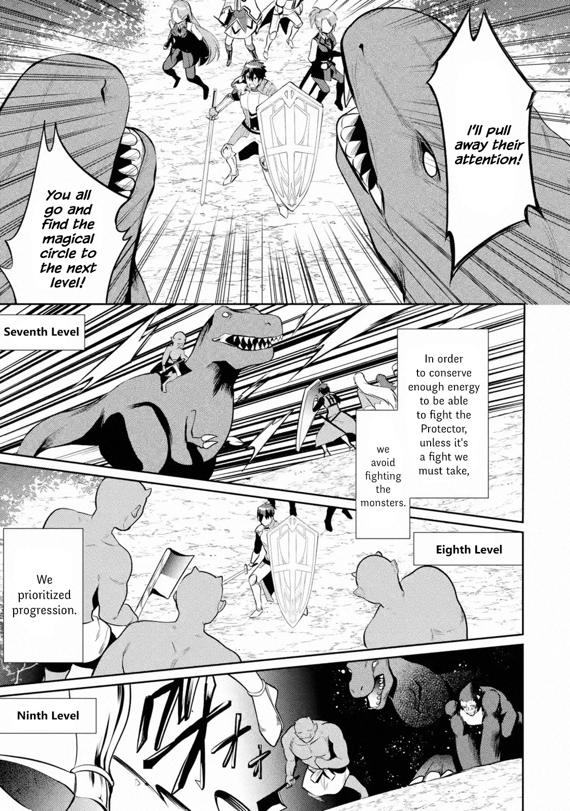 The Labyrinth Raids of the Ultimate Tank ~The Tank Possessing a Rare 9,999 Endurance Skill was Expelled from the Hero Party~ Chapter 9.1 page 31 - Chapter 9.1 - 9.4: For One's Dream (1)
