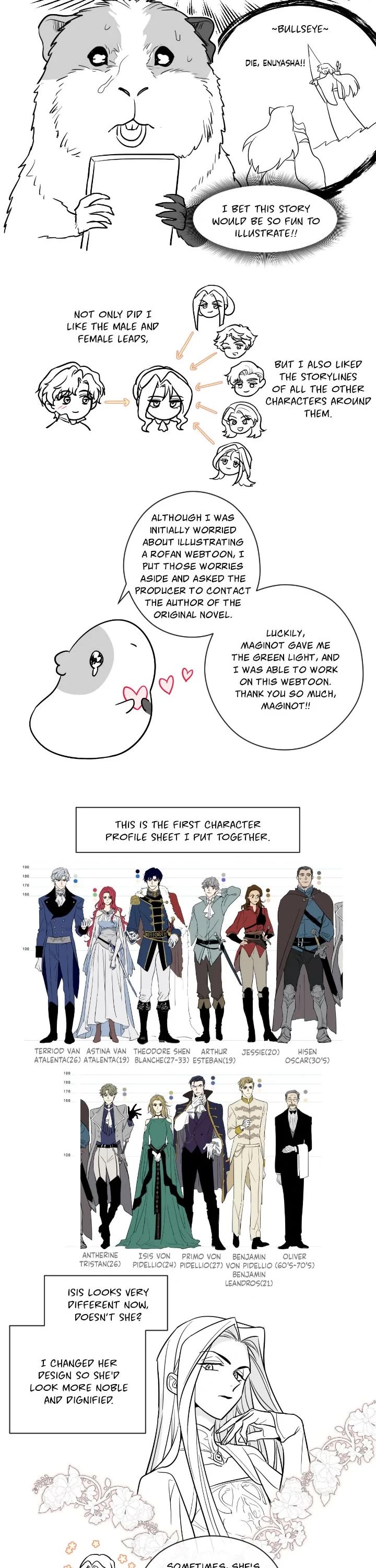 The Lady and the Beast Chapter 176.5 page 2 - Chapter 176.5: Creator's Note