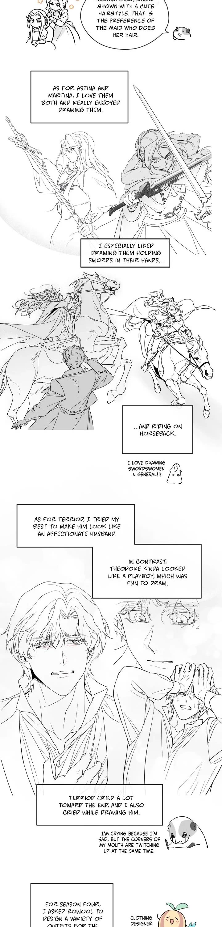 The Lady and the Beast Chapter 176.5 page 3 - Chapter 176.5: Creator's Note