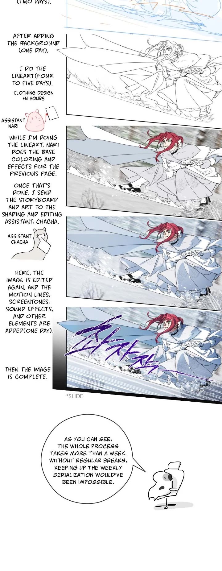 The Lady and the Beast Chapter 176.5 page 5 - Chapter 176.5: Creator's Note