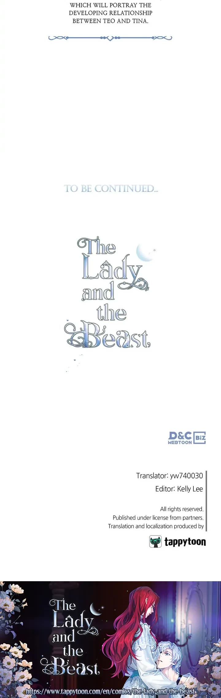 The Lady and the Beast Chapter 85 page 34 - Chapter 85: [End of Season 2]