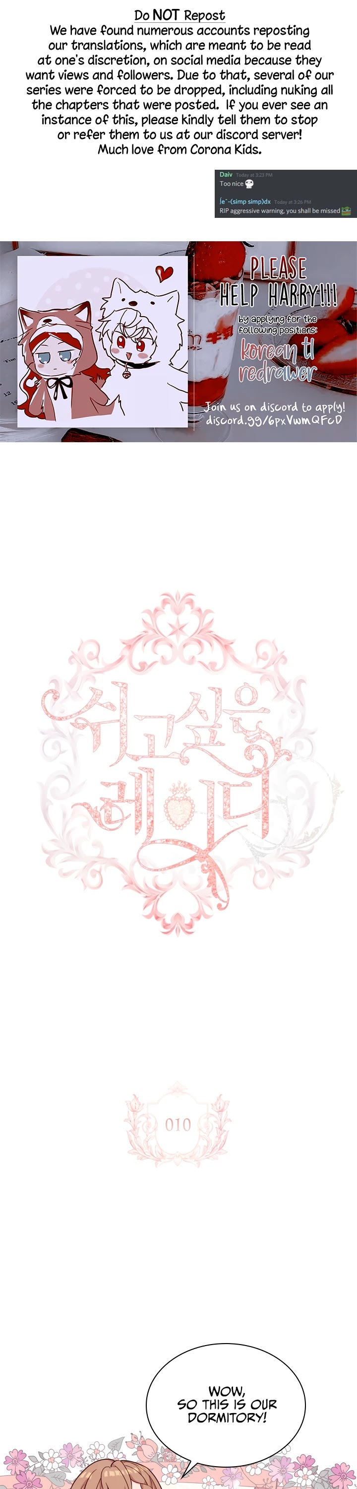 The Lady Wants to Rest Chapter 10 page 1 - Chapter 10