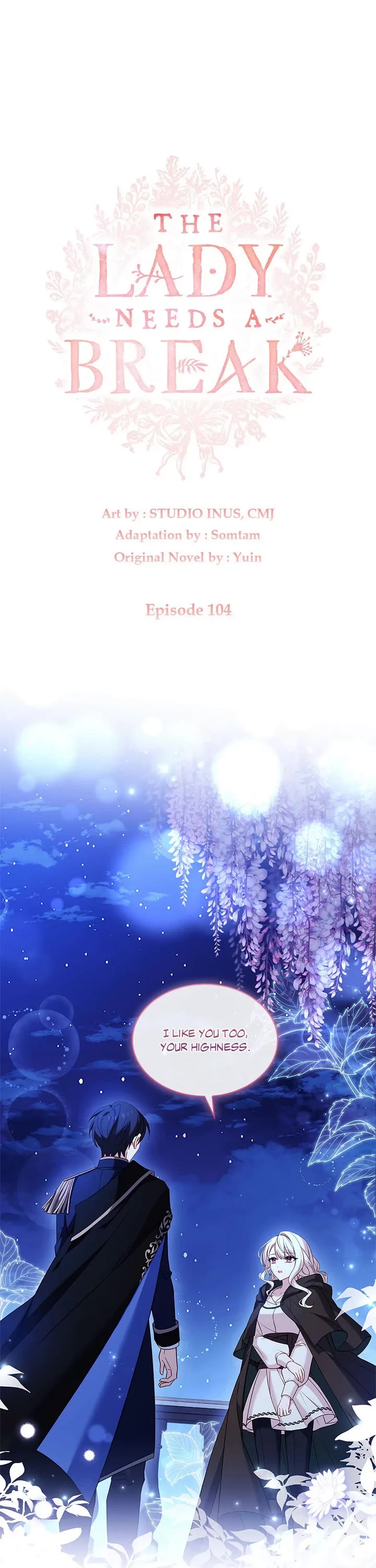 The Lady Wants to Rest Chapter 104 page 1 - Chapter 104