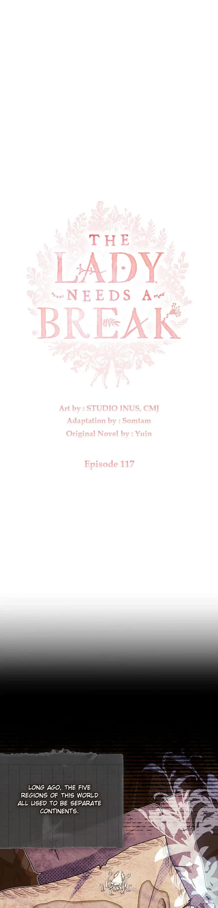 The Lady Wants to Rest Chapter 117 page 1 - Chapter 117