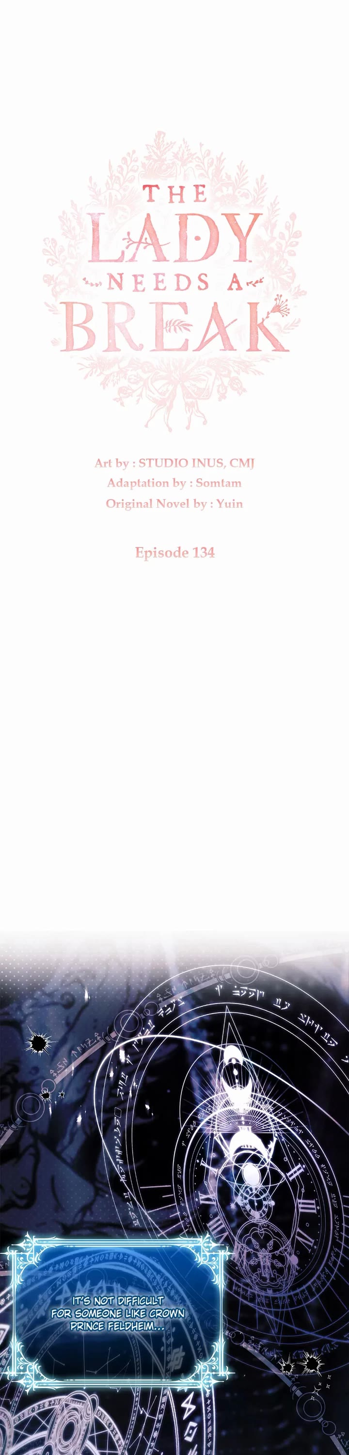 The Lady Wants to Rest Chapter 134 page 1 - Chapter 134