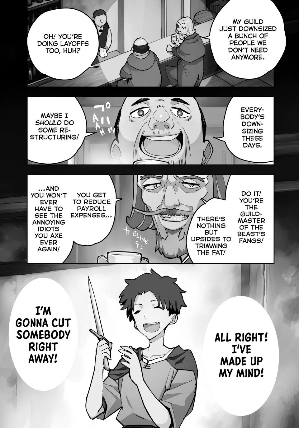 The Laid-Off Cheat-Granting Mage Enjoys a Second Lease on Life Chapter 1 page 1 - Chapter 1