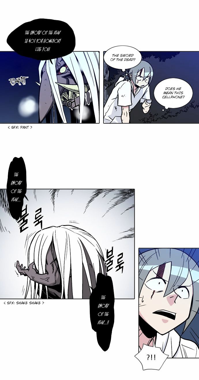 The Language of God Chapter 10 page 18 - Chapter 10 : The Sword of the Dead (5) (LQ)