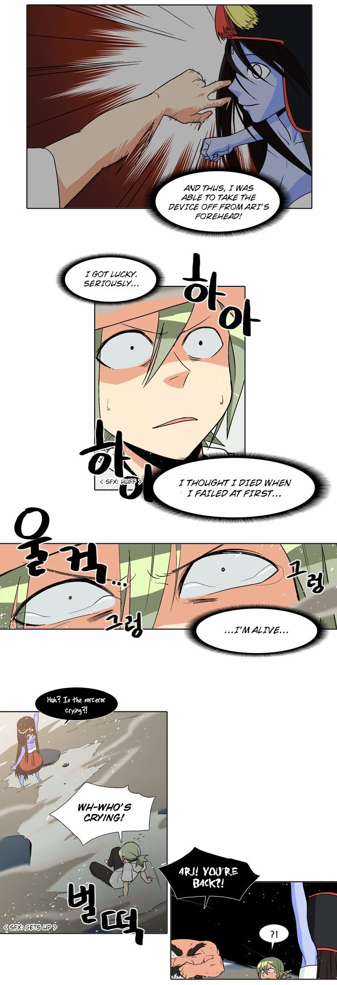 The Language of God Chapter 47 page 5 - Chapter 47: Escape
