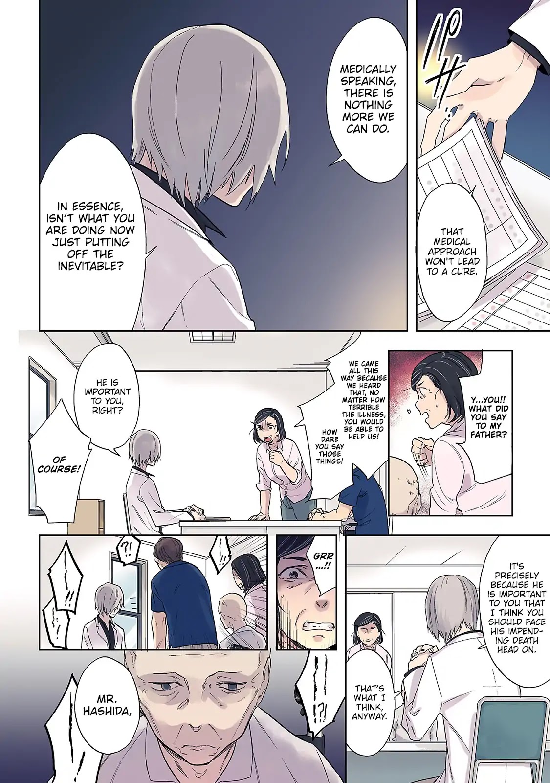 The Last Doctors Think of You Whenever They Look up to Cherry Blossoms Chapter 1 page 6 - Chapter 1: The Death of a Certain Corporate Employee 1