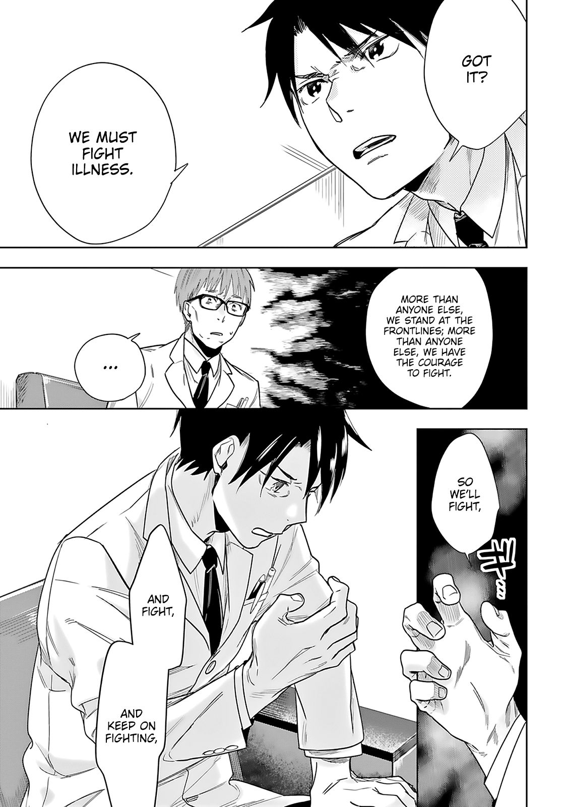 The Last Doctors Think of You Whenever They Look up to Cherry Blossoms Chapter 2 page 34 - Chapter 2: The Death of a Certain Corporate Employee 2