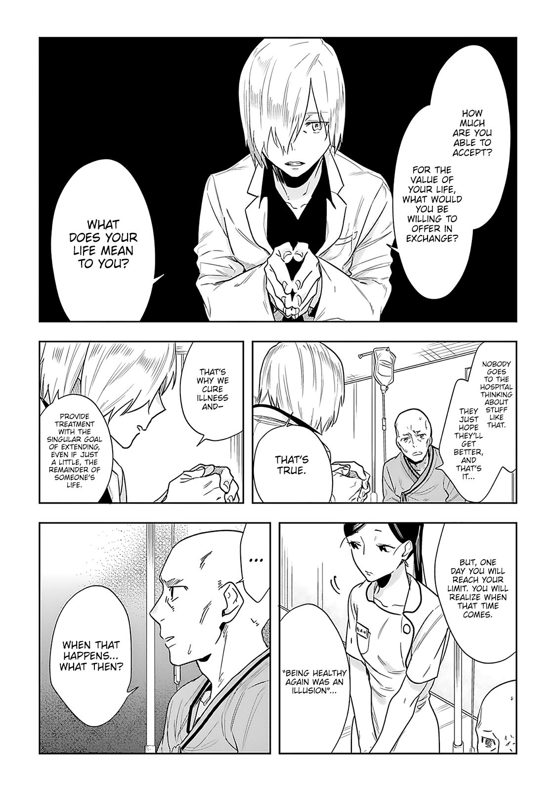 The Last Doctors Think of You Whenever They Look up to Cherry Blossoms Chapter 3 page 34 - Chapter 3: The Death of a Certain Corporate Employee 3