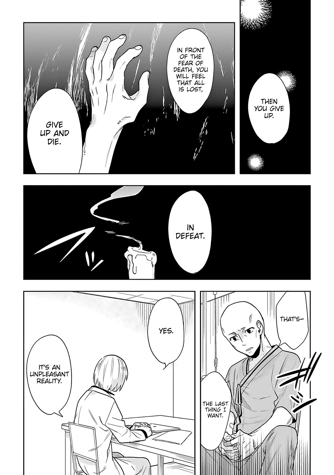 The Last Doctors Think of You Whenever They Look up to Cherry Blossoms Chapter 3 page 35 - Chapter 3: The Death of a Certain Corporate Employee 3