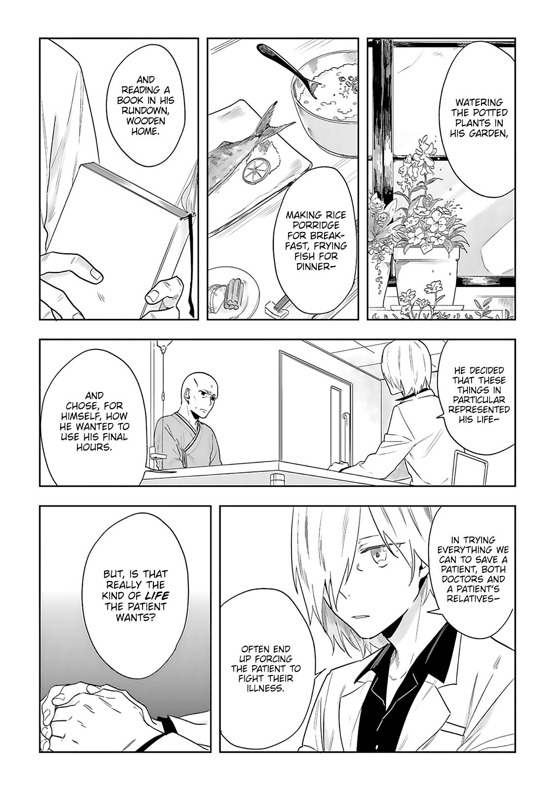 The Last Doctors Think of You Whenever They Look up to Cherry Blossoms Chapter 4 page 4 - Chapter 4: The Death of a Certain Corporate Employee 4