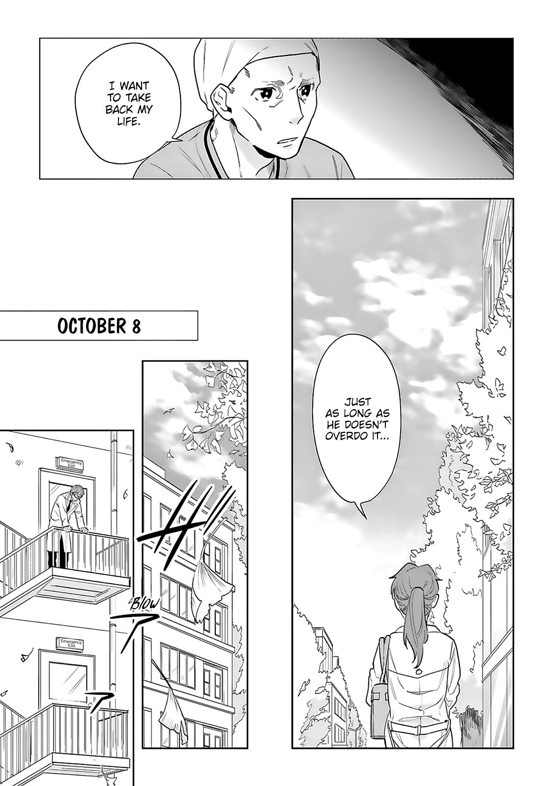 The Last Doctors Think of You Whenever They Look up to Cherry Blossoms Chapter 5 page 4 - Chapter 5: The Death of a Certain Corporate Employee 5