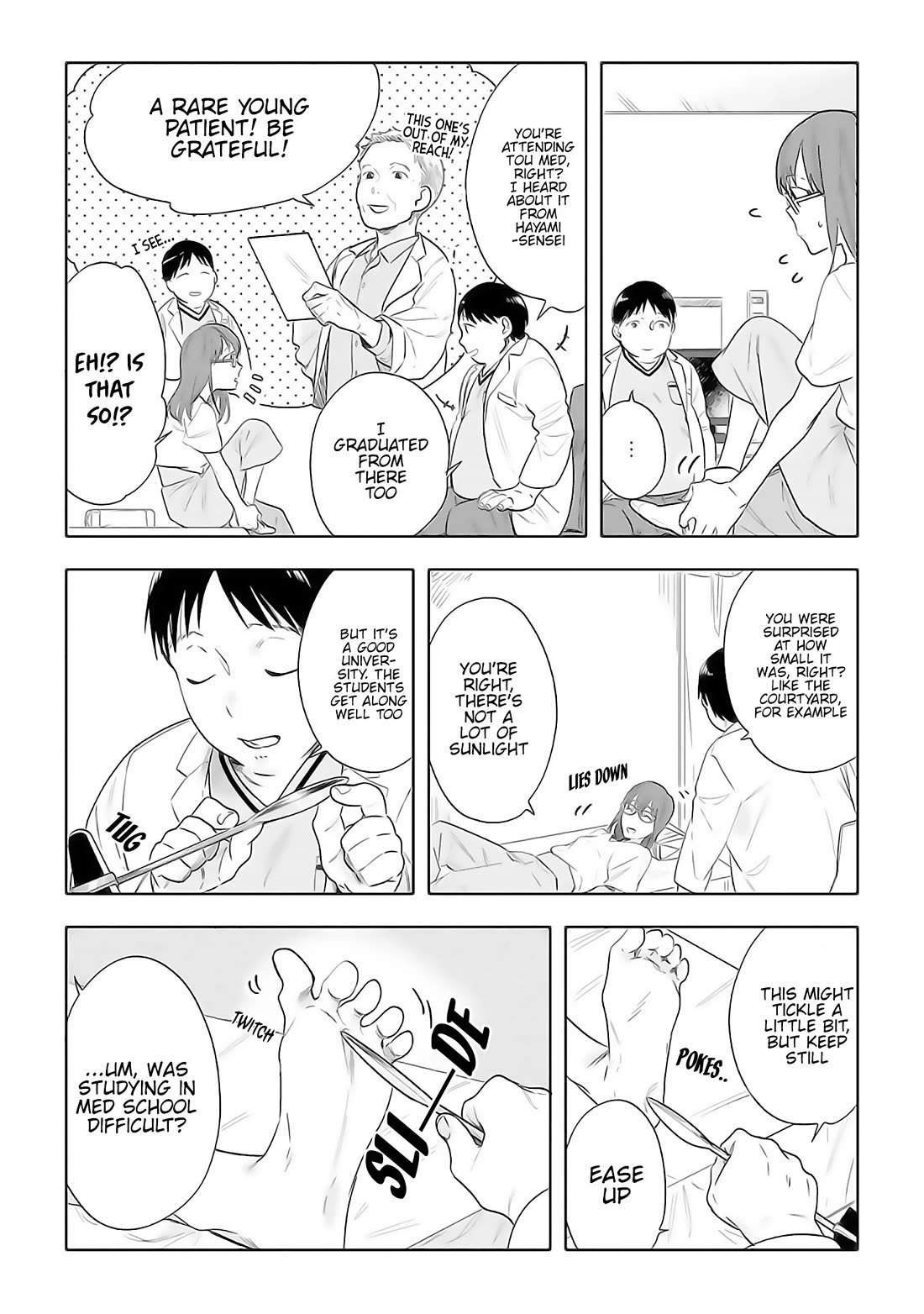 The Last Doctors Think of You Whenever They Look up to Cherry Blossoms Chapter 7 page 28 - Chapter 7: The Death of a Certain University Student 1