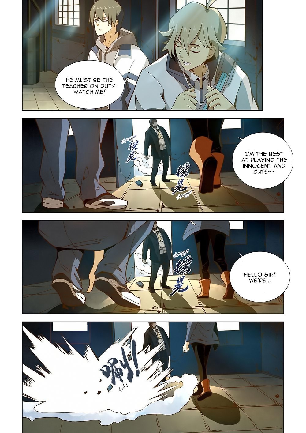 The Last Human Chapter 4 page 1 - Chapter 4
