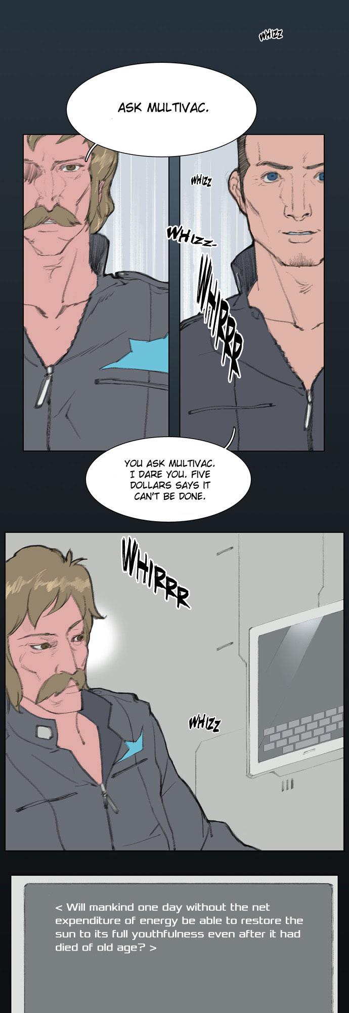 The Last Question Chapter 0.2 page 11 - Chapter 0 v2 : [Oneshot] [w/ BGM]