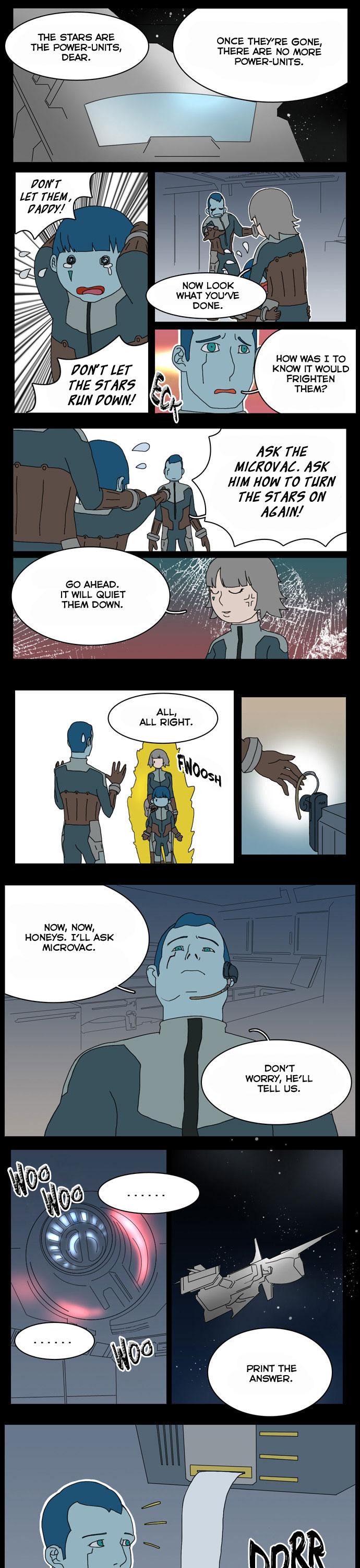 The Last Question Chapter 0.2 page 22 - Chapter 0 v2 : [Oneshot] [w/ BGM]