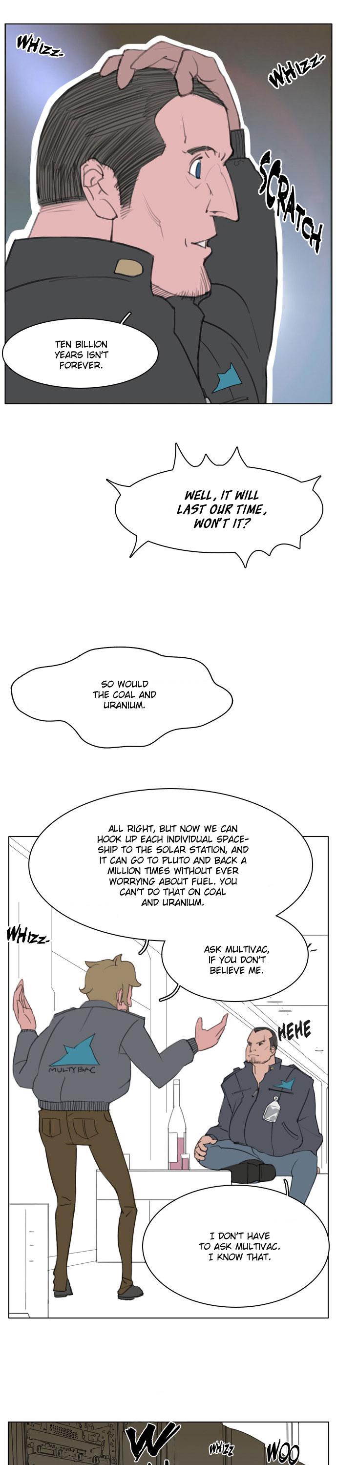 The Last Question Chapter 0.2 page 4 - Chapter 0 v2 : [Oneshot] [w/ BGM]