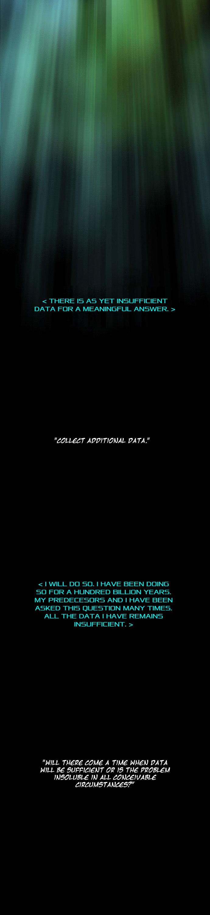 The Last Question Chapter 0.2 page 57 - Chapter 0 v2 : [Oneshot] [w/ BGM]