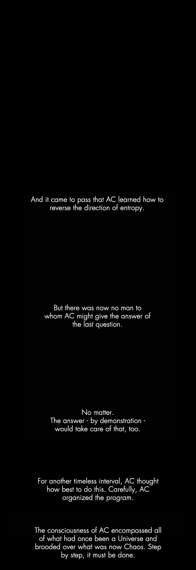 The Last Question Chapter 0.2 page 67 - Chapter 0 v2 : [Oneshot] [w/ BGM]