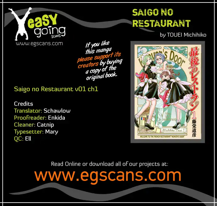 The Last Restaurant Chapter 1 page 2 - Chapter 1: Vol.1 Guest.1: Oda Nobunaga-sama