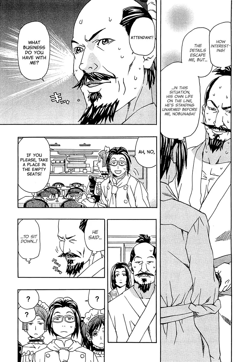 The Last Restaurant Chapter 1 page 22 - Chapter 1: Vol.1 Guest.1: Oda Nobunaga-sama