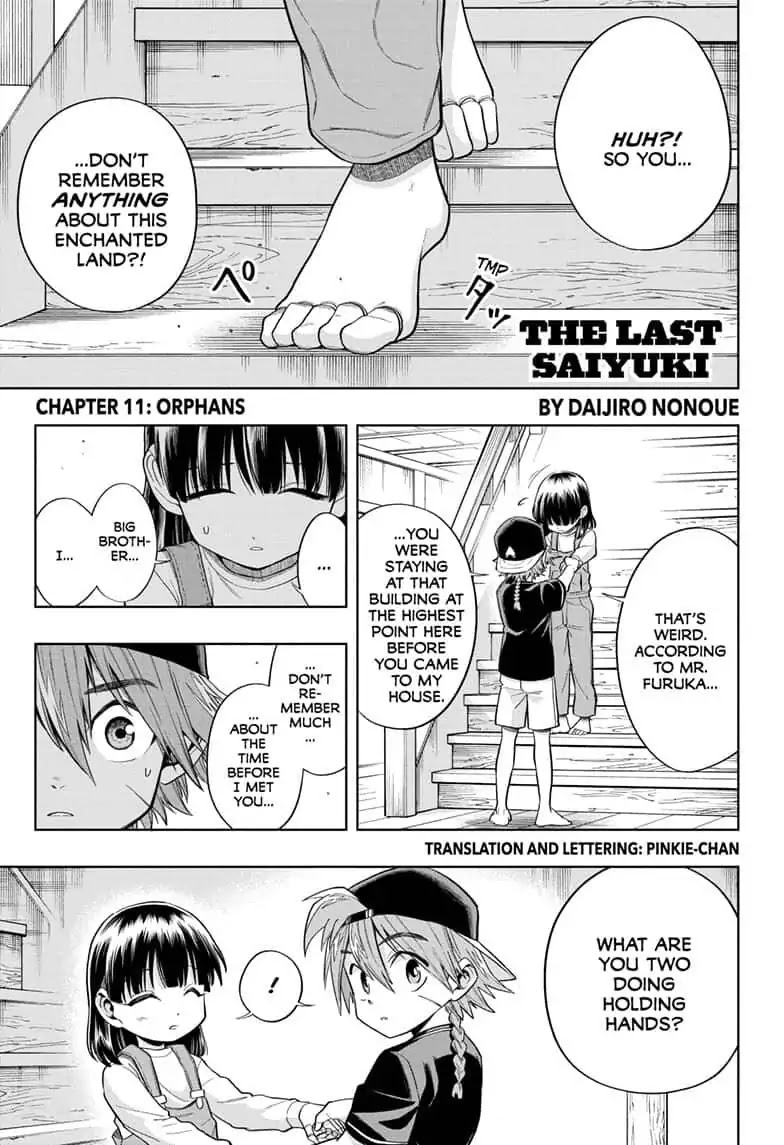 The Last Saiyuki Chapter 11 page 1 - Chapter 11: Orphans