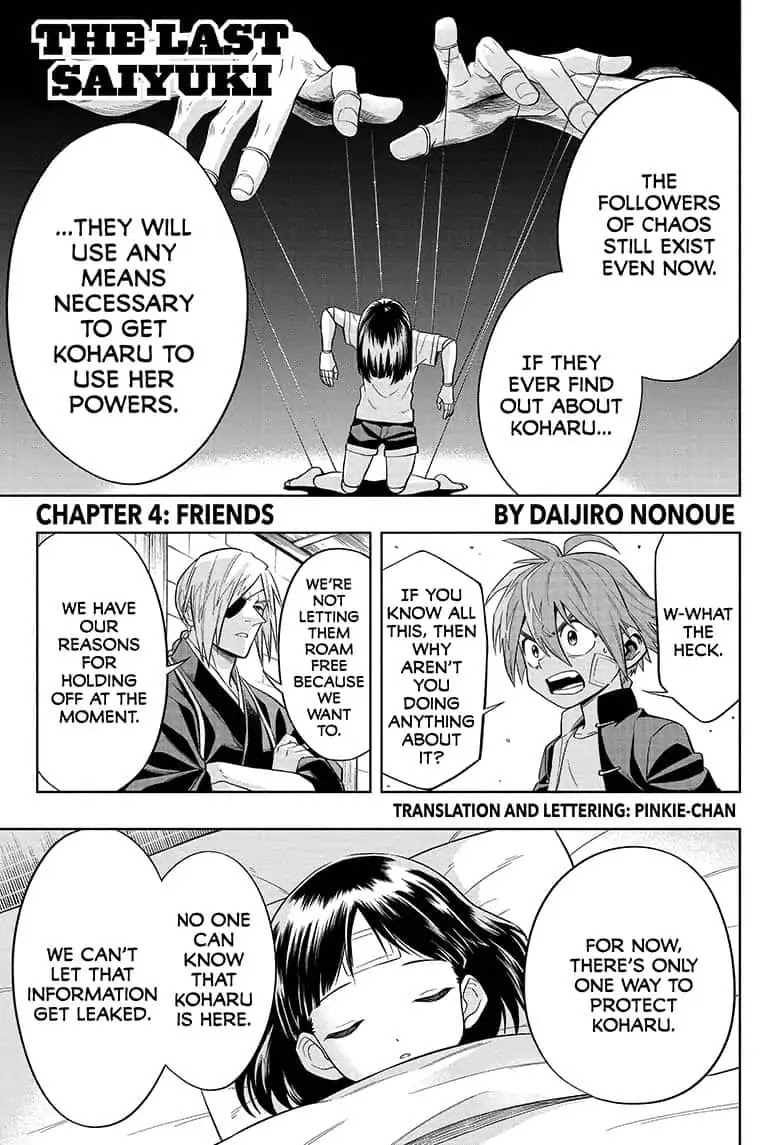 The Last Saiyuki Chapter 4 page 1 - Chapter 4: Friends