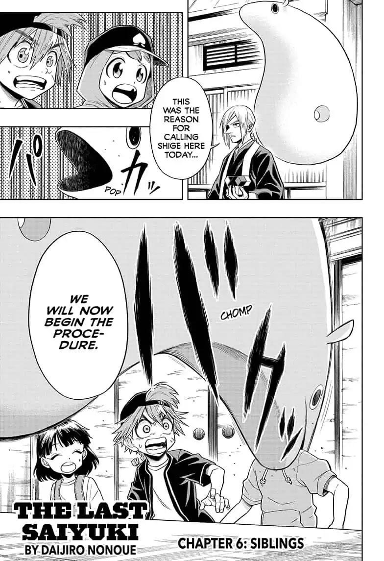 The Last Saiyuki Chapter 6 page 1 - Chapter 6: Siblings