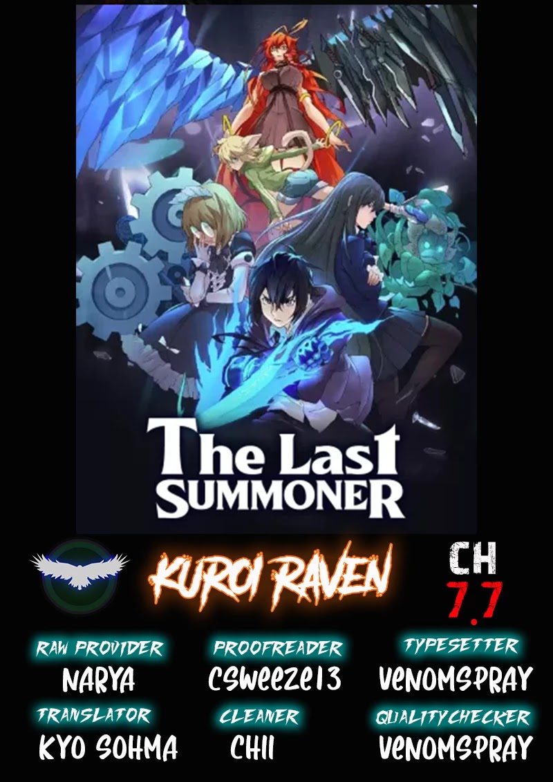 The Last Summoner Chapter 7.7 page 1 - Chapter 7.7