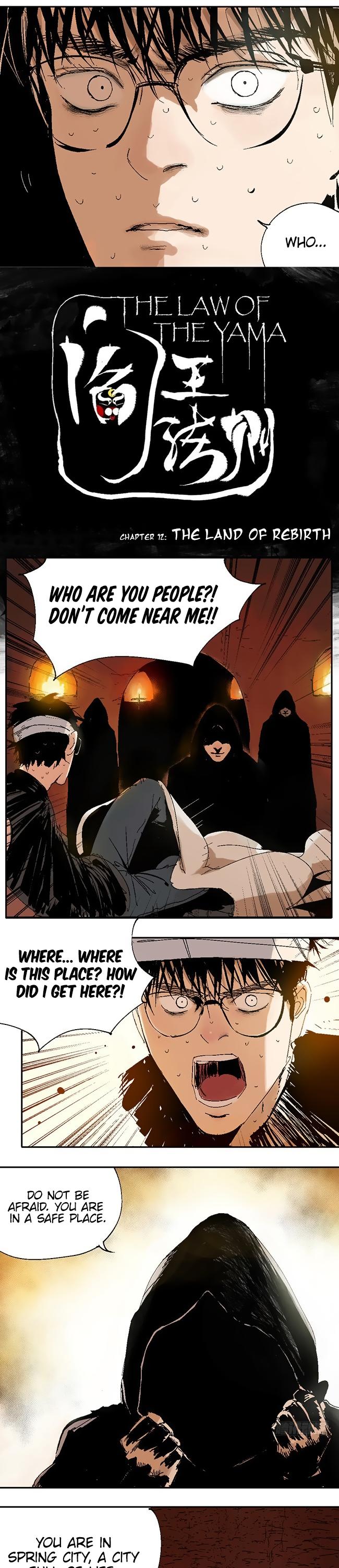 The Law of The Yama Chapter 12 page 5 - Chapter 12: The Land of Rebirth