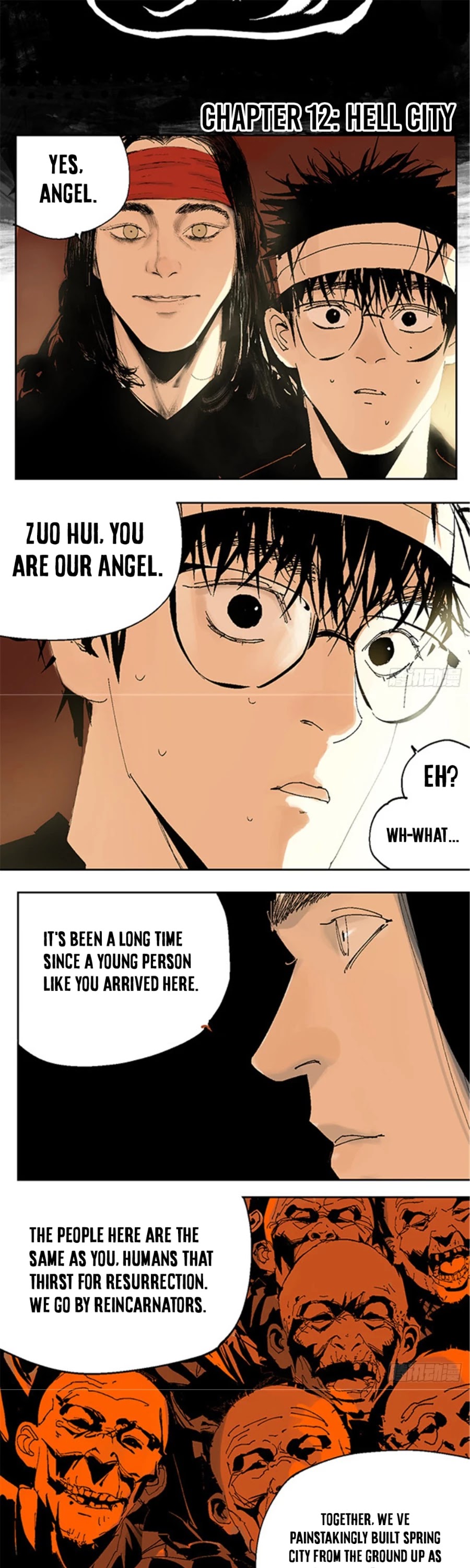 The Law of The Yama Chapter 13 page 6 - Chapter 13: Hell City