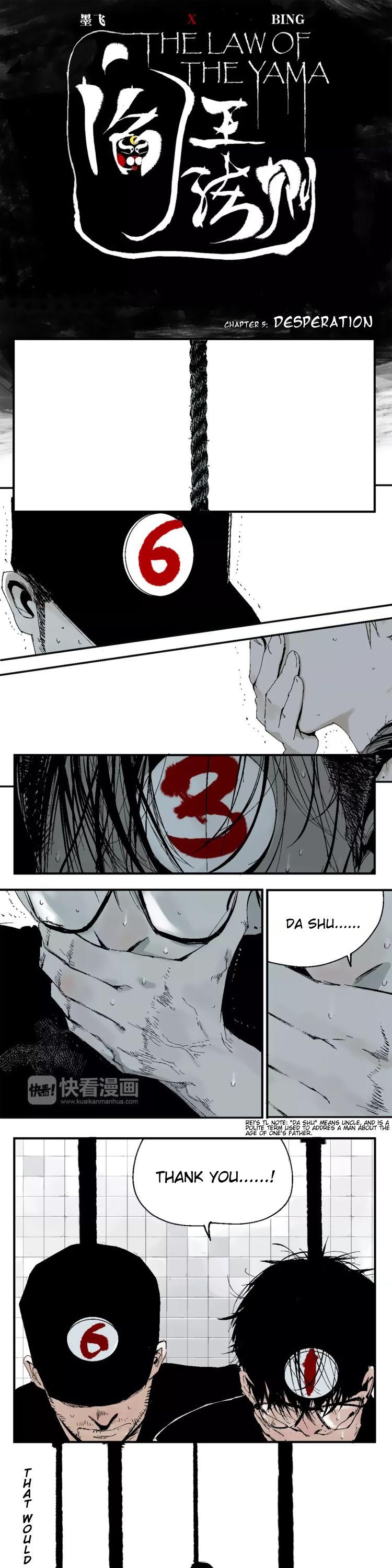 The Law of The Yama Chapter 5 page 1 - Chapter 5: Desperation
