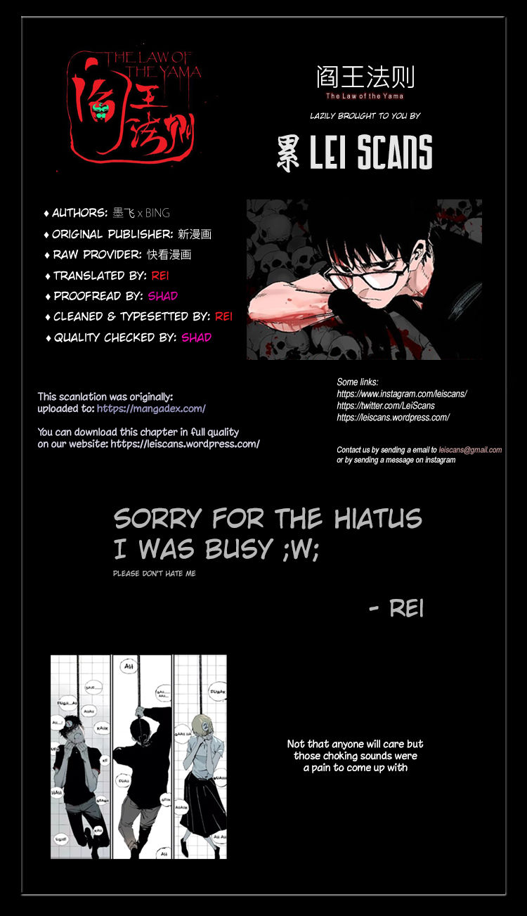 The Law of The Yama Chapter 5 page 22 - Chapter 5: Desperation