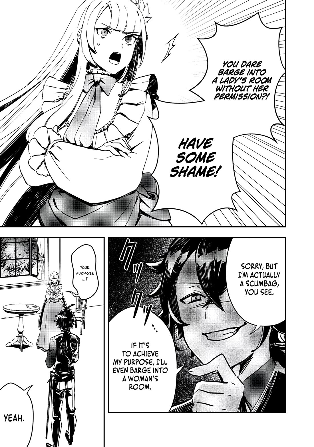 The Lazy Villainous Noble Married the Villainous Young Lady and Became the Most Fearsome Couple Chapter 2 page 22 - Chapter 2