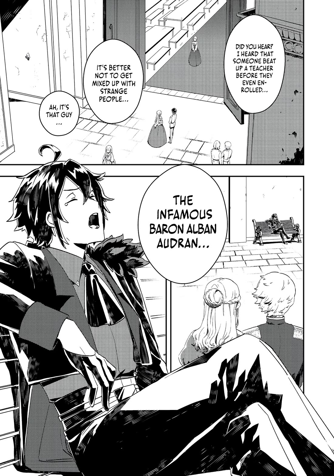 The Lazy Villainous Noble Married the Villainous Young Lady and Became the Most Fearsome Couple Chapter 9 page 1 - Chapter 9
