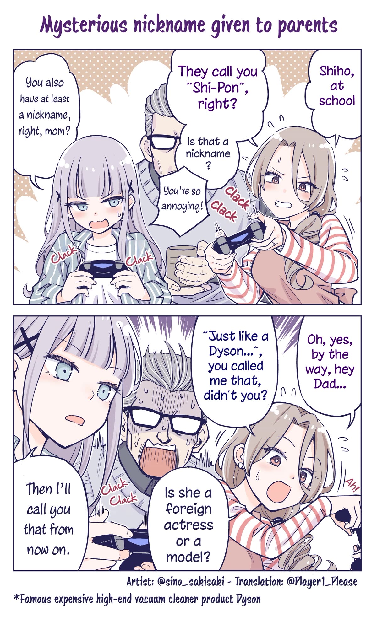 The Lecture You Would Never Want Your Parents To Give You Chapter 14 page 1 - Chapter 14: Mysterious nickname given to parents
