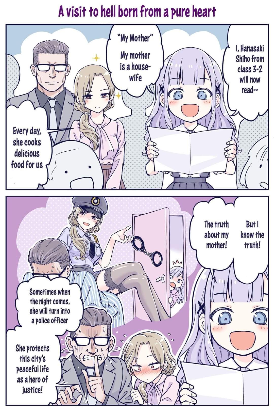 The Lecture You Would Never Want Your Parents To Give You Chapter 3 page 1 - Chapter 3: A visit to hell born from a pure heart