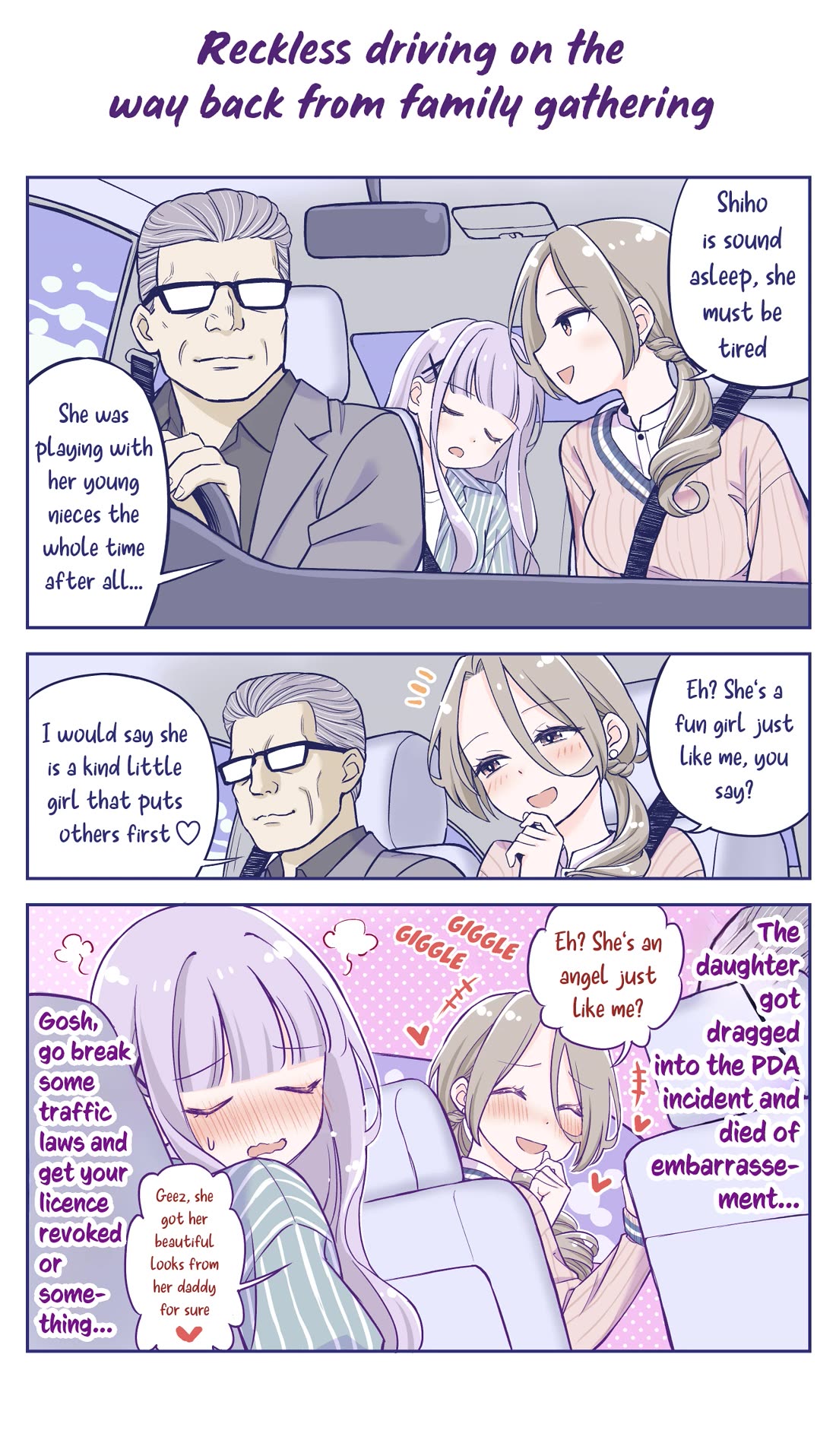 The Lecture You Would Never Want Your Parents To Give You Chapter 34 page 1 - Chapter 34: Reckless driving on the way back from family gathering