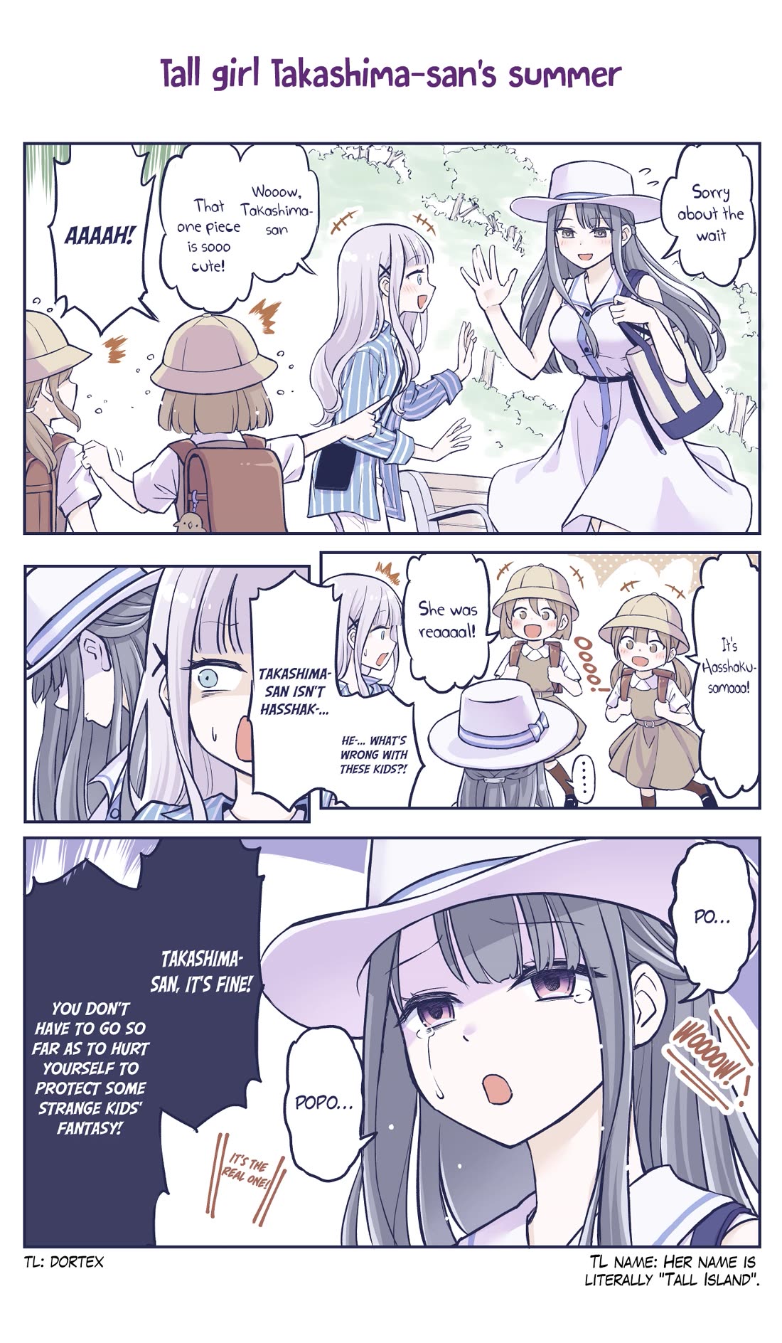 The Lecture You Would Never Want Your Parents To Give You Chapter 38 page 1 - Chapter 38: Tall Girl Takashima-san's Summer