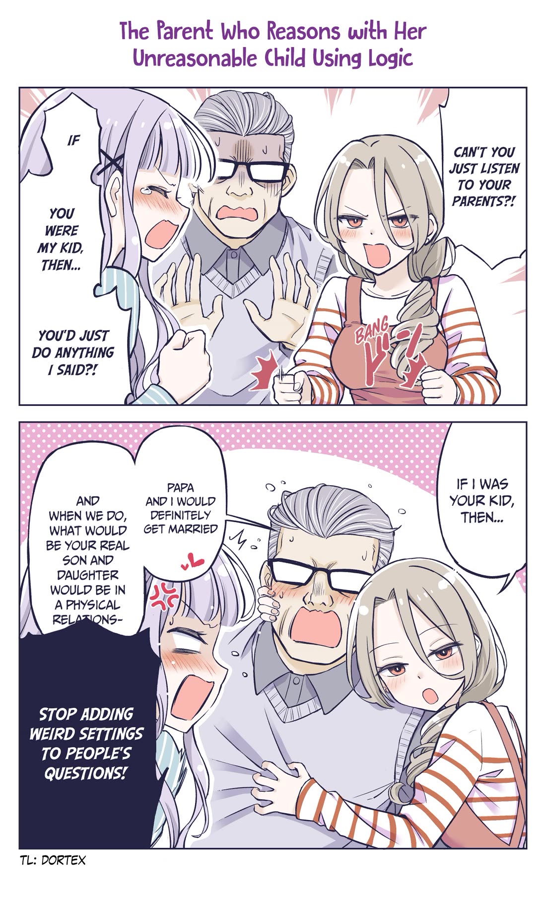 The Lecture You Would Never Want Your Parents To Give You Chapter 42 page 1 - Chapter 42: The Parent Who Reasons with Her Unreasonable Child Using Logic