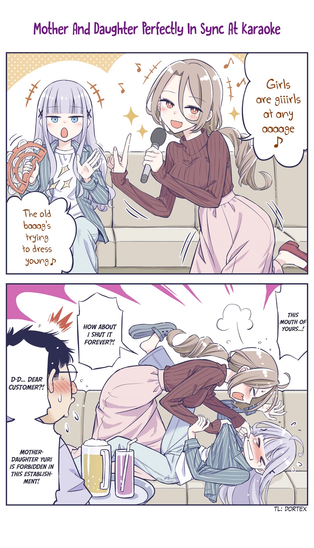 The Lecture You Would Never Want Your Parents To Give You Chapter 46 page 1 - Chapter 46: Mother and Daughter Perfectly in Sync at Karaoke