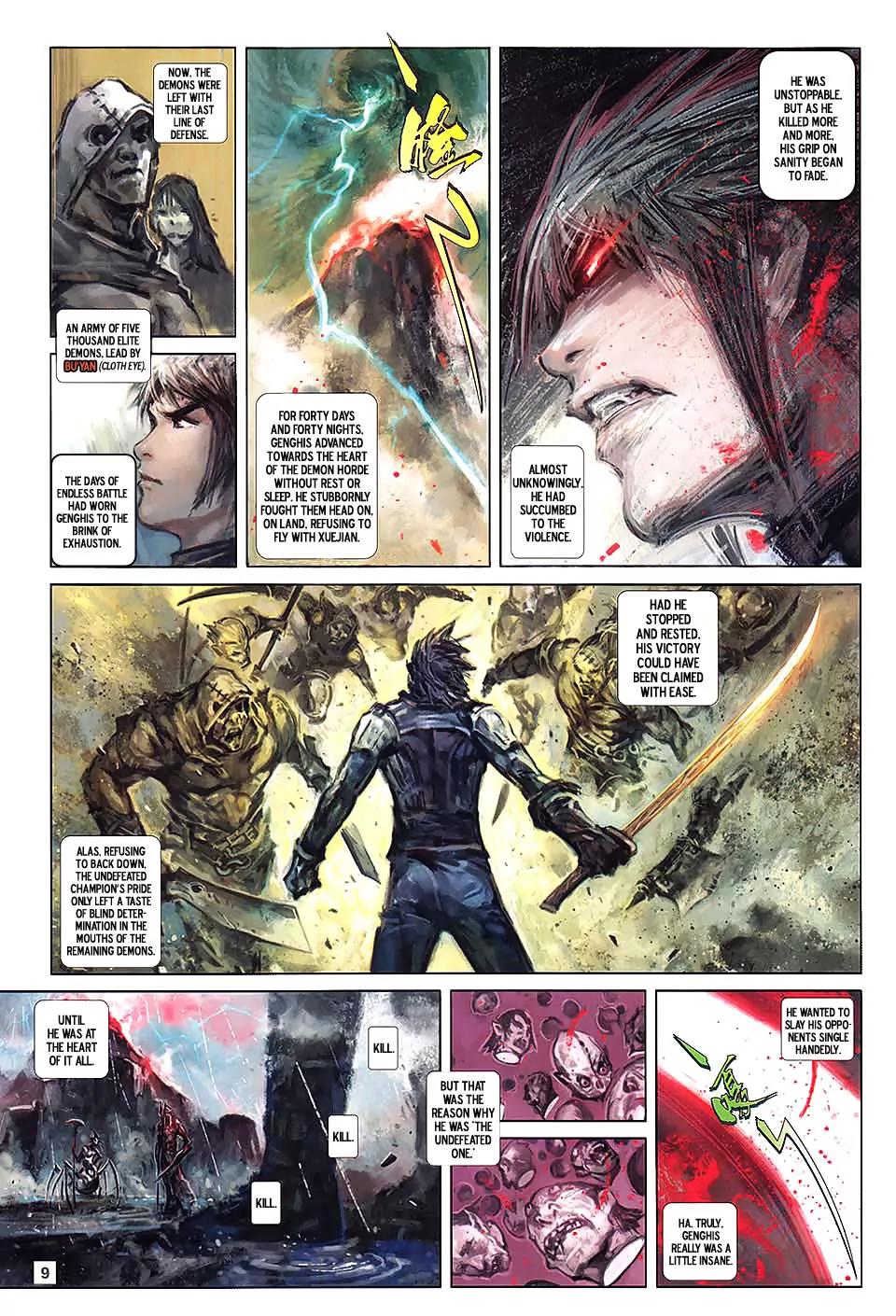 The Legend of Genghis Chapter 0 page 9 - Chapter 0: [Oneshot]
