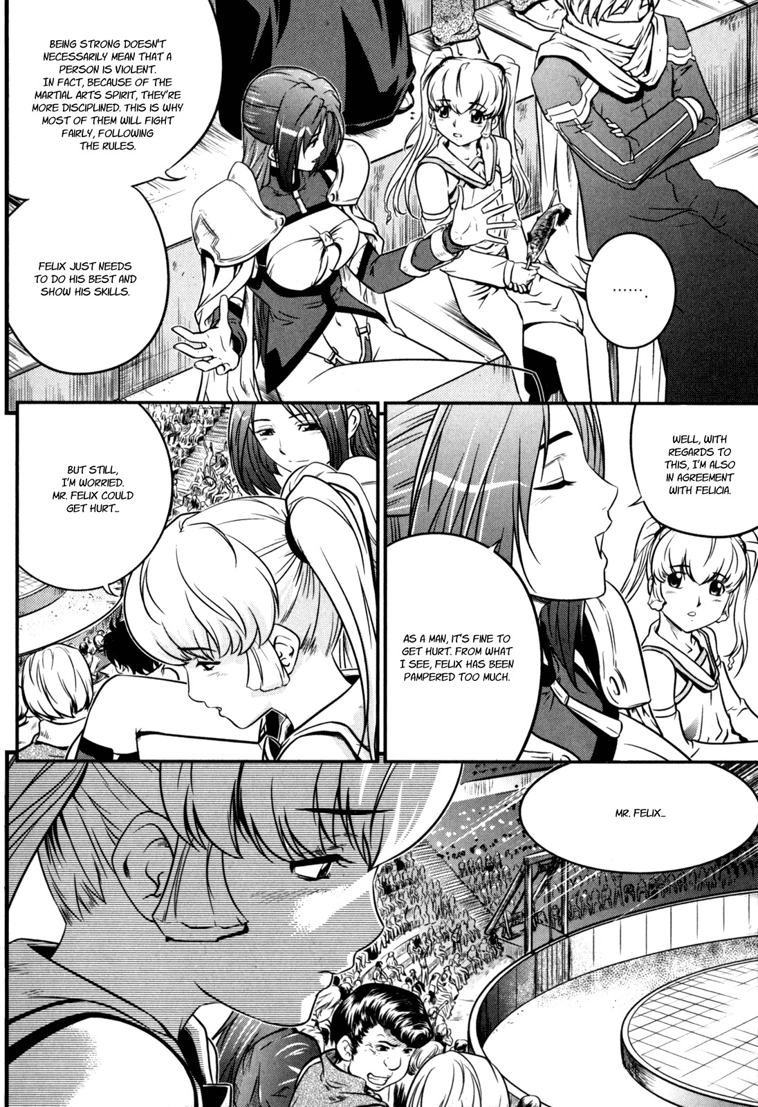 The Legend of Maian Chapter 33 page 6 - Chapter 33: Felix's Worry