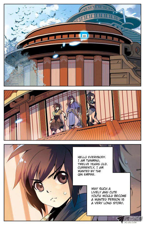 The Legend of Qin V Chapter 0 page 8 - Chapter 0 : I am Tianming
