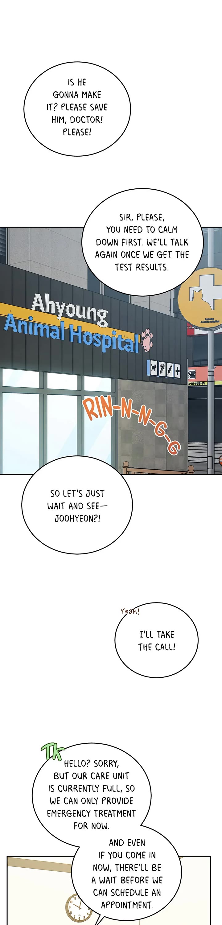 The Legendary Beasts Animal Hospital Chapter 146 page 1 - Chapter 146: Departures