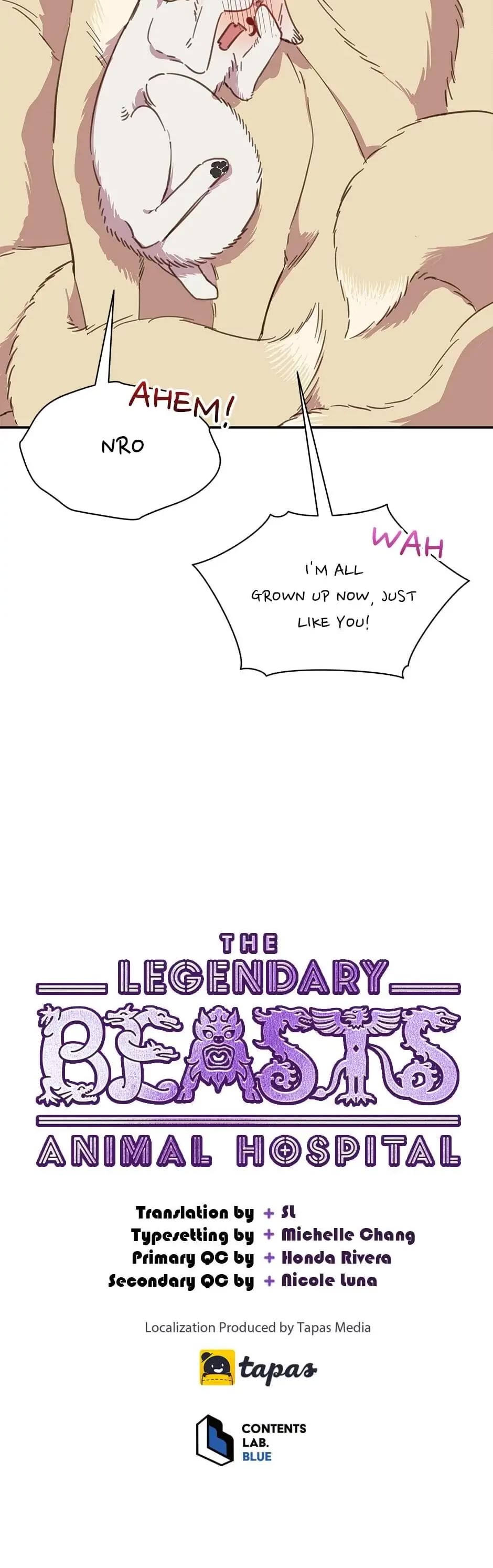 The Legendary Beasts Animal Hospital Chapter 28 page 33 - Chapter 28: An Emergency