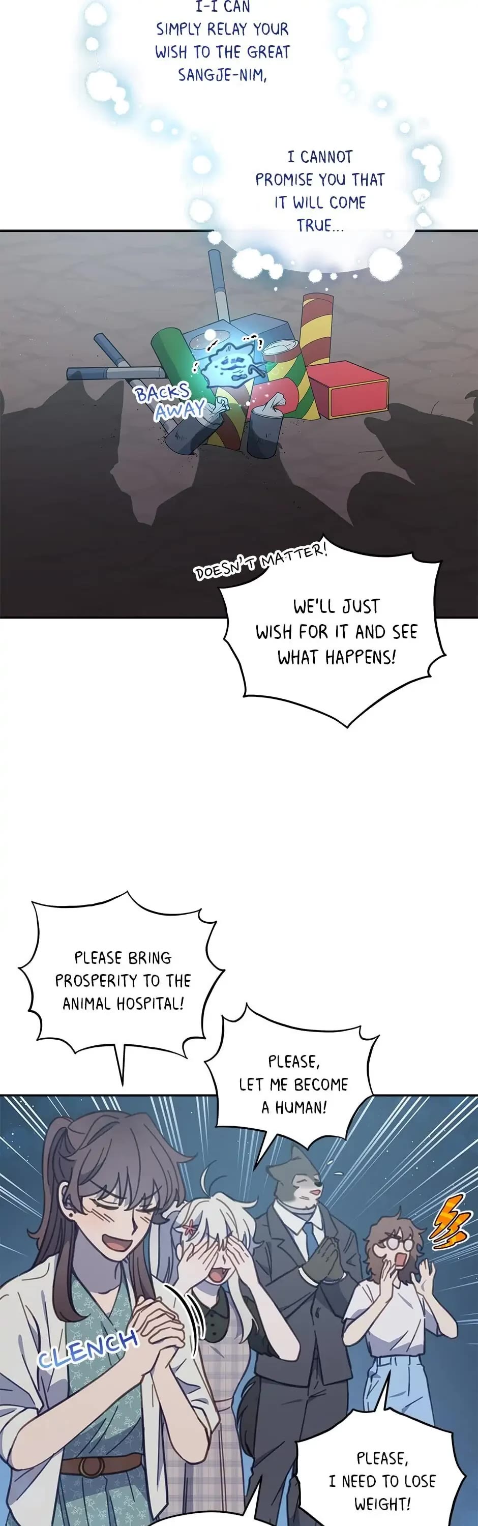 The Legendary Beasts Animal Hospital Chapter 42 page 16 - Chapter 42: A Wish